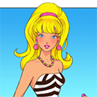 Игра Барби на пляже: летняя одевалка Игра Барби на пляже: летняя одевалка