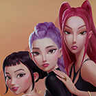 Кейпоп-охотницы на демонов Красивые официальные арты с Хантрикс и Sunlight Sisters Кейпоп-охотницы на демонов Красивые официальные арты с Хантрикс и Sunlight Sisters