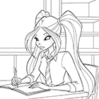 Снова в школу Раскраски Винкс: магия учебных будней Снова в школу Раскраски Винкс: магия учебных будней