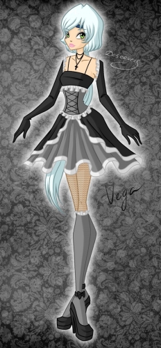 Vega gothic dress
