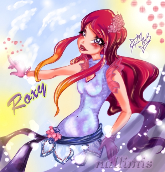 Roxy on the ice