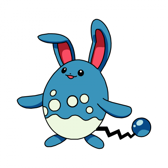 Картинка покемон Азумарил/azumarill