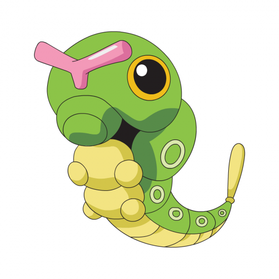 Картинка покемон Катерпи/caterpie