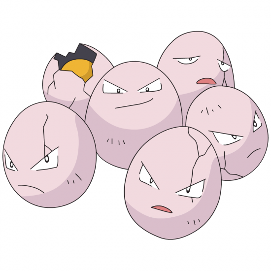 Картинка покемон  Эксэгкьют / exeggcute