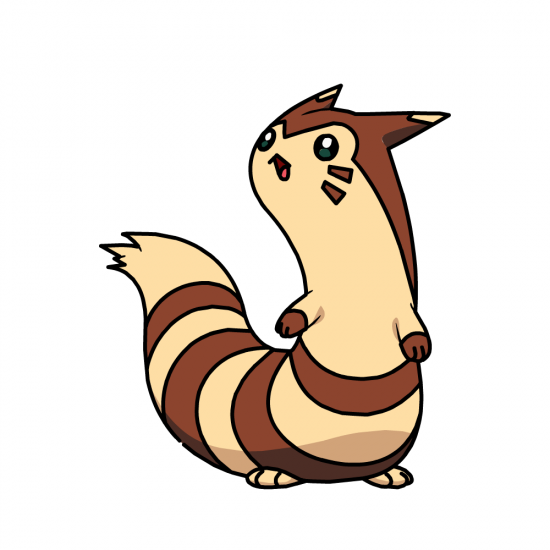 Картинка покемон Фюррет/ furret