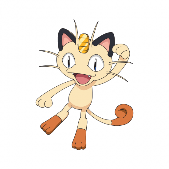 Картинка покемон Мяут / meowth