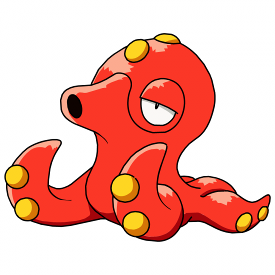 Картинка покемон Очтиллери / octillery