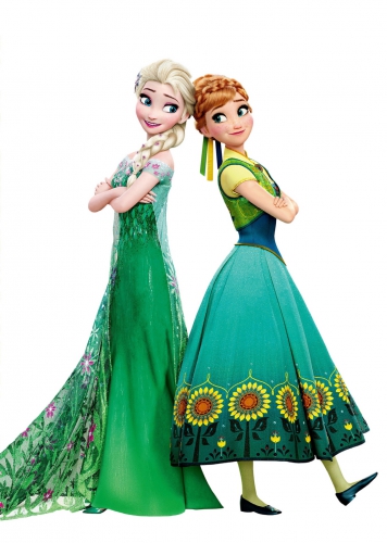 Холодное Торжество Frozen Fever Анна и Эльза