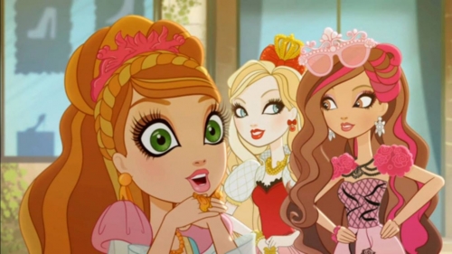 Эшлин Элла - дочь золушки, ученица Ever After High