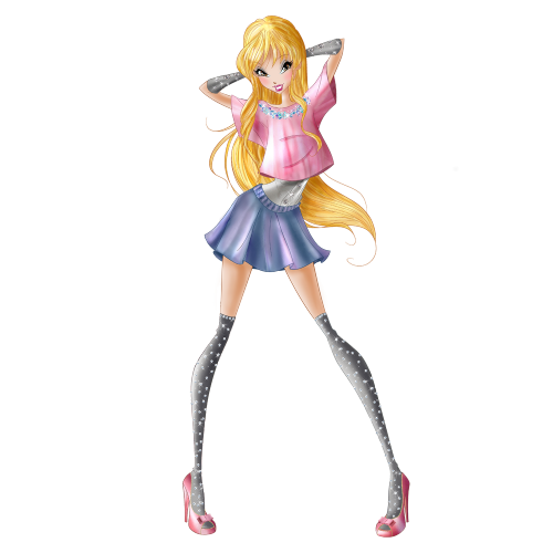 World of Winx Стелла в повседневном наряде