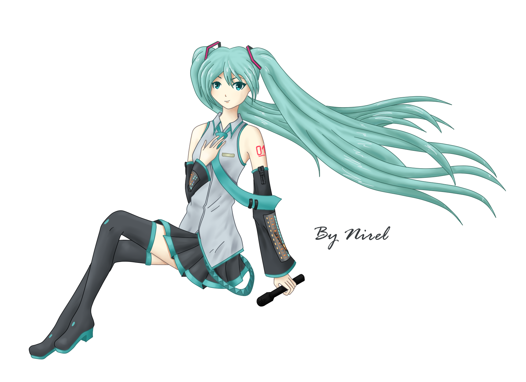 Картинки аниме miku