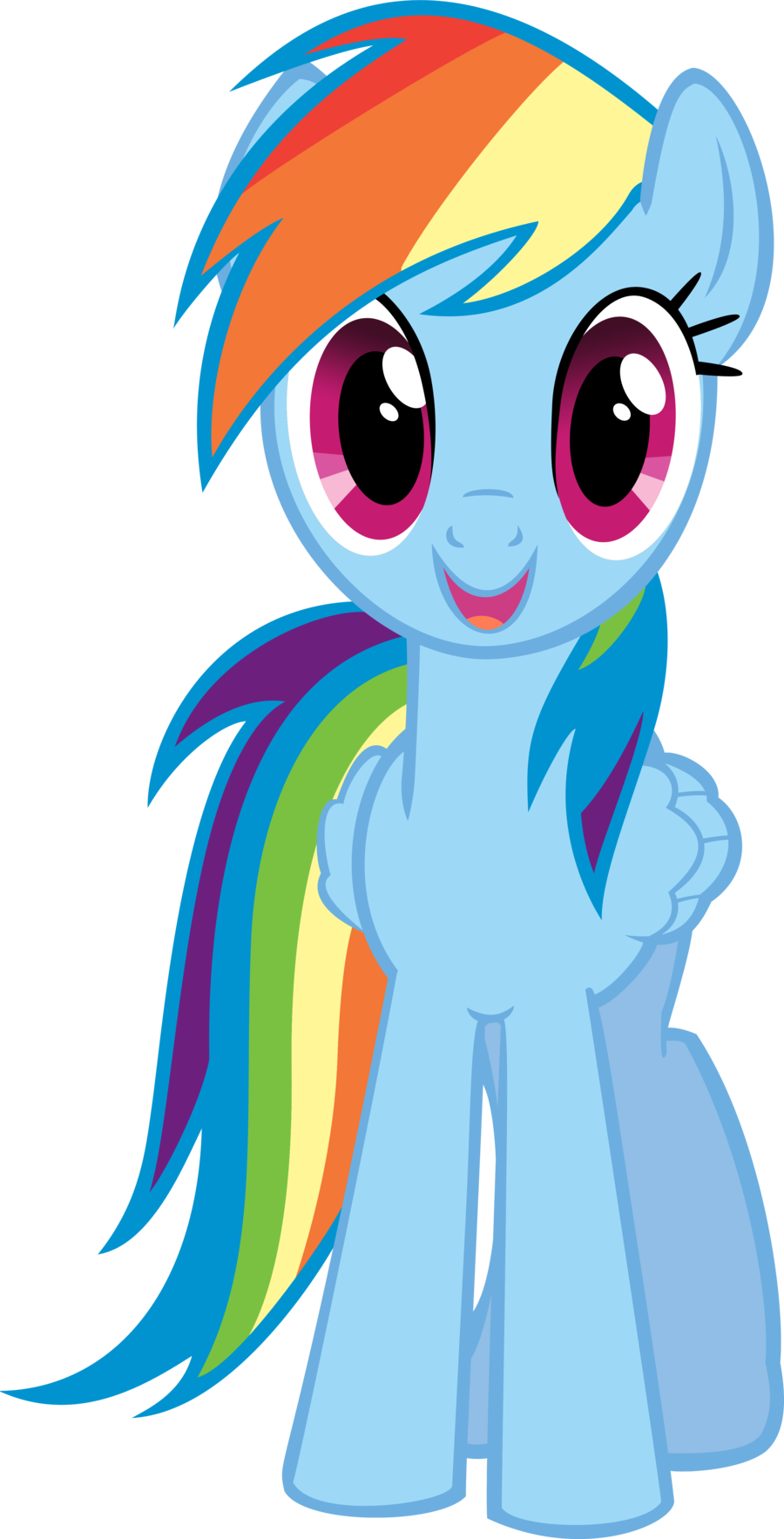 Радуга Дэш (Rainbow Dash) - Радуга Дэш - YouLoveIt.ru