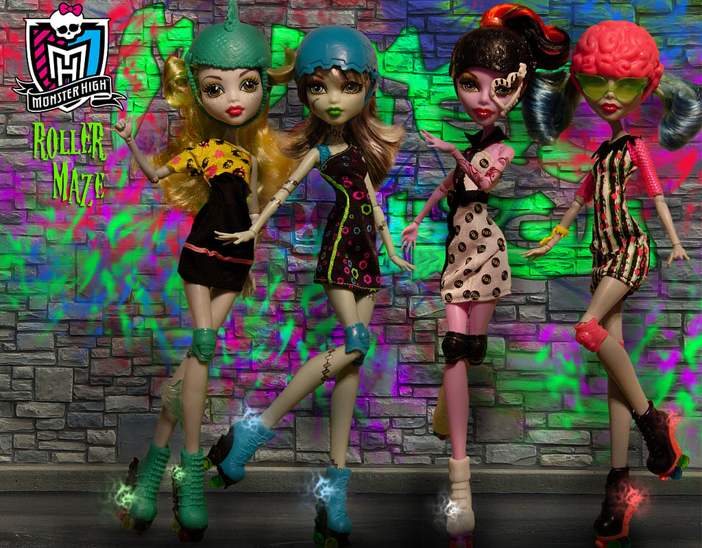 Куклы Monster High Roller Maze - Куклы - YouLoveIt.ru