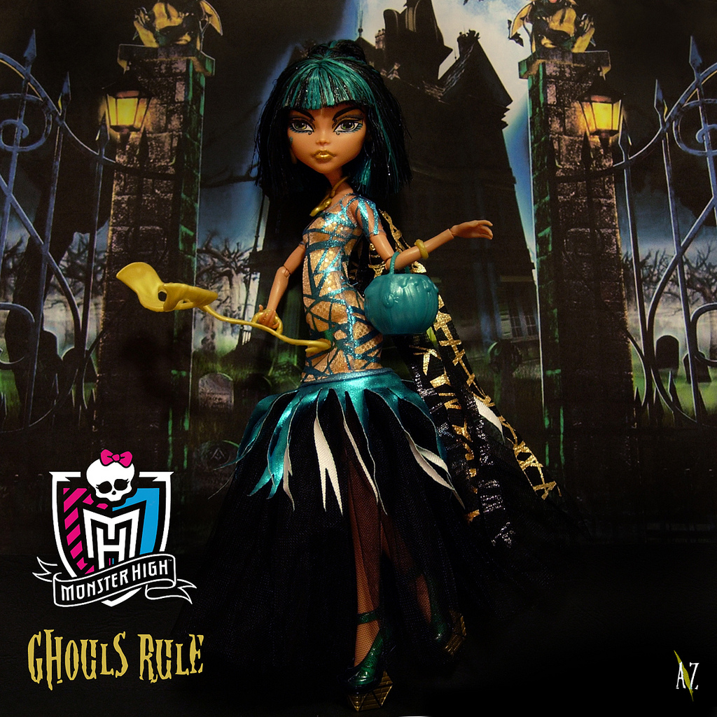 Rule dolls. Клео де Нил из серии 'Ghouls Rule'.