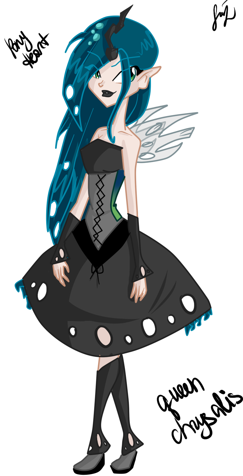 queen chrysalis in winx - Конкурс Пони в стиле Винкс - YouLoveIt.ru