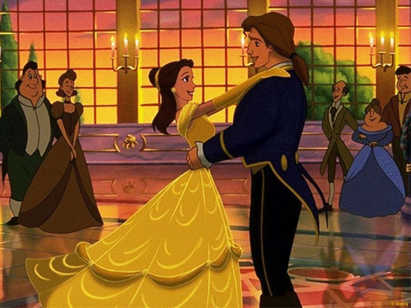 Танец Белль и принца Красавица и Чудовище