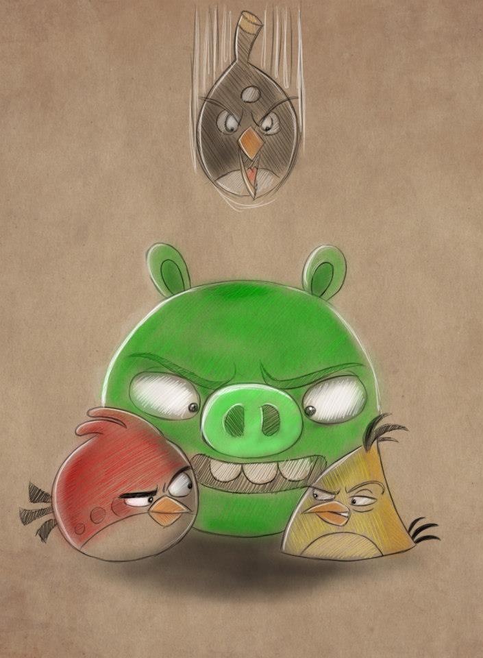 Птица angry birds картинки