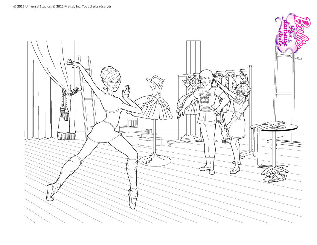 Акварельная раскраска Танцовщицы SentoSphere купить в интернет-магазине Ласточка