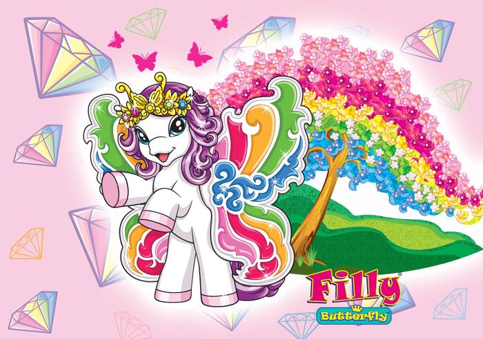 Лошадки Филли Бабочки, Filly Butterfly