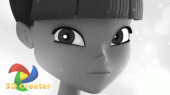 3D Муза старое кино, автор 3D Creater