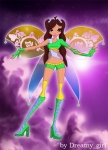 Maylie - fairy of the rainbow by Dreamy_girl