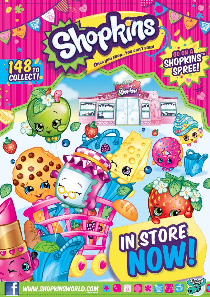 Шопкинс (Shopkins): Плакаты с персонажами и игрушками