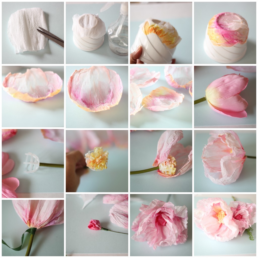Мастер-класс цветы из бумаги: пошаговых фото, схем и шаблонов